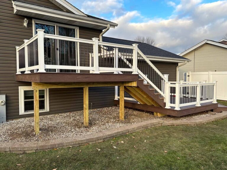 Vinyl Deck Railings